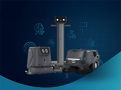 Robot de transport et de nettoyage PUDU